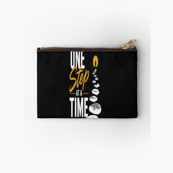 Item preview, One Step At A Time Motivational Hiking Mountain Design designed and sold by v6ziix.
