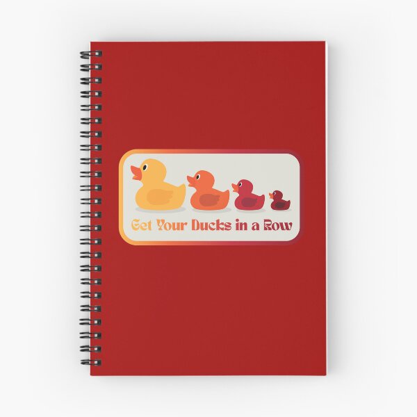 Item preview, Get Your Ducks In a Row - Saying - Inspirational designed and sold by aligchi.