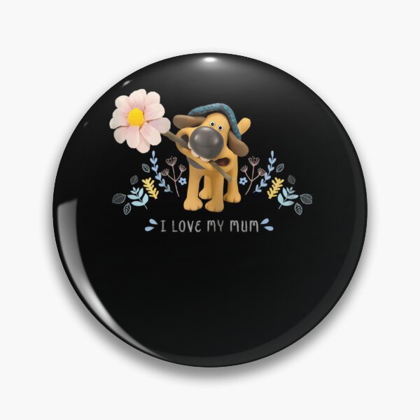 Item preview, Dog Holding Flower for Mom designed and sold by Typography Mall.