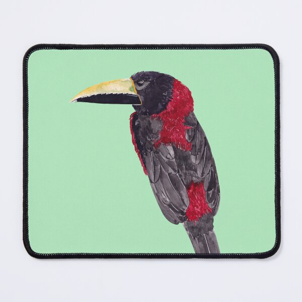 Item preview, RED NECKED ARACARI-Pteroglossus bitorquatus designed and sold by BEATRIZ ABAITUA.