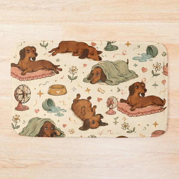 Item preview, Funny Dachshund Weiner Sausage Dog designed and sold by ice-apparel.
