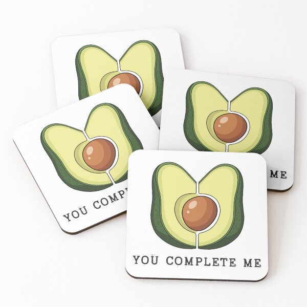Item preview, Matching Relationship Avocado - You Complete Me  designed and sold by FemmePod.