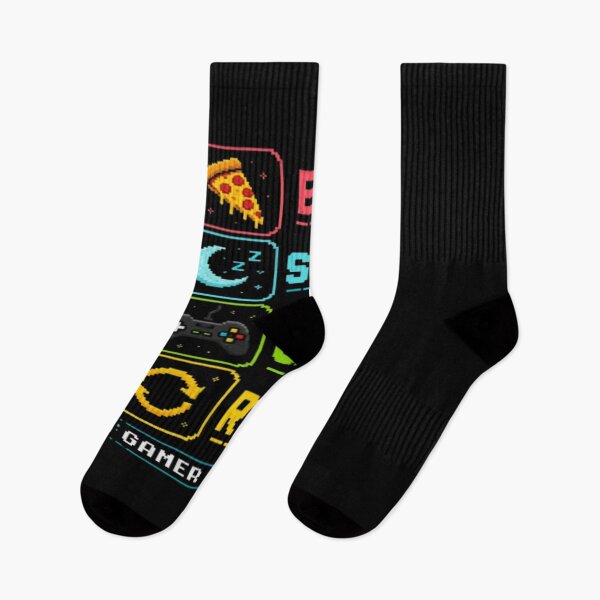 Item preview, Eat Sleep Game Repeat Gamer Life Retro Pixel Art Gaming Design designed and sold by TulipsArtDesigns .