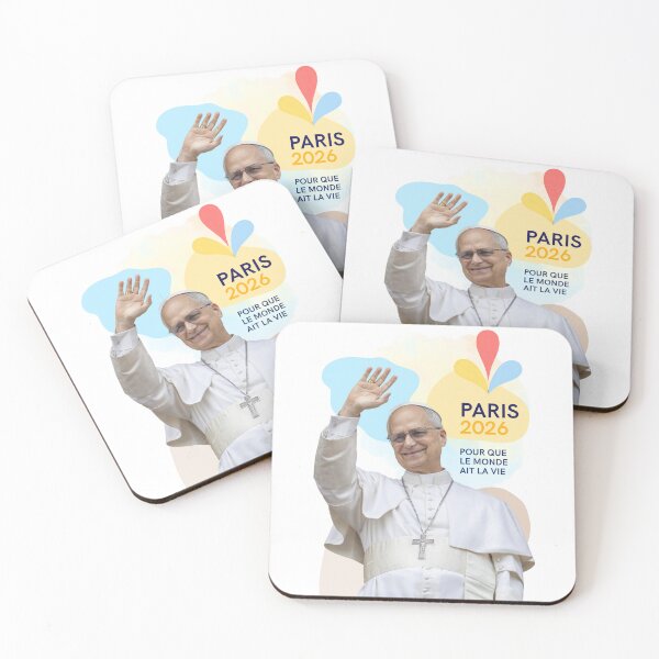Item preview, Pope Leo XIV's Visit to Paris - So That the World May Have Life designed and sold by Dany and Dom.