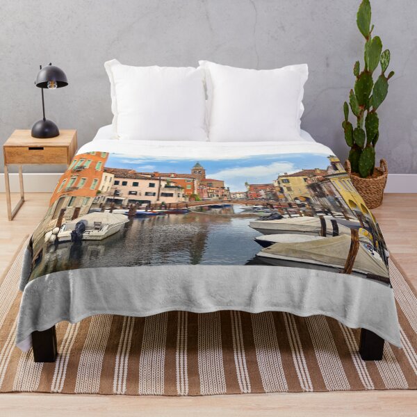 Item preview, Traditional stone bridge over Vena Canal in Chioggia, Italy designed and sold by goceris.
