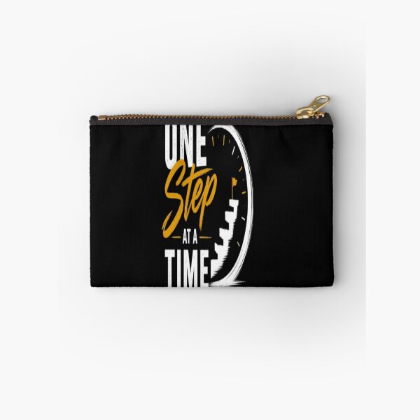 Item preview, One Step At A Time Motivational Hiking Mountain Design designed and sold by v6ziix.