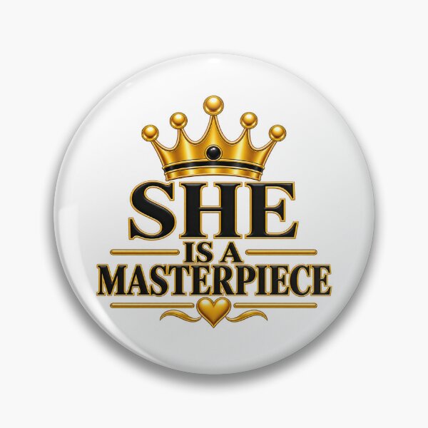 Item preview, She Is A Masterpiece designed and sold by SheCrowned.