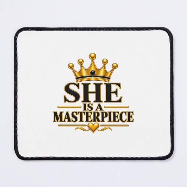 Item preview, She Is A Masterpiece designed and sold by SheCrowned.