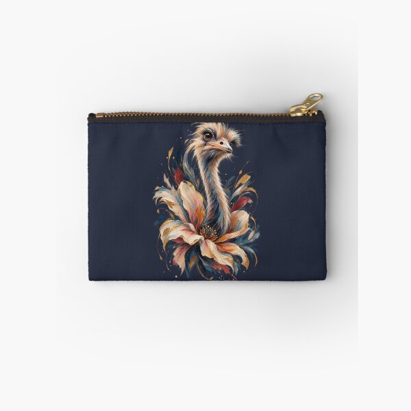 Item preview, Fanny Floral Ostrich designed and sold by PrintGo26.