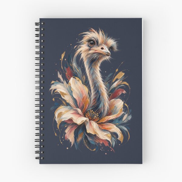 Item preview, Fanny Floral Ostrich designed and sold by PrintGo26.