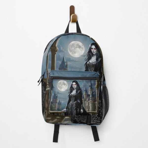 Item preview, Gothic Vampire Woman Under the Full Moon designed and sold by Marcu Ioachim.