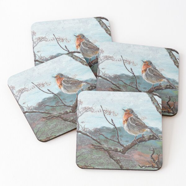 Item preview, Scottish Robin  designed and sold by Jacqueline Sindall Art.