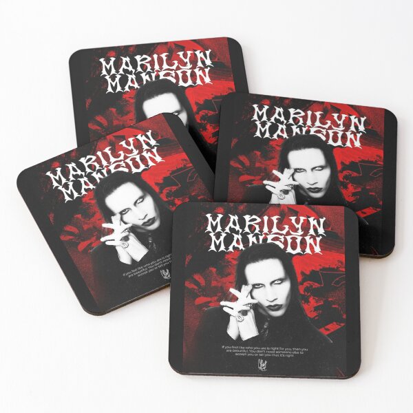 Item preview, Marilyn Manson Inspired Art designed and sold by SeagullArt.