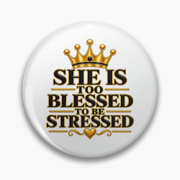 Item preview, She Is Blessed designed and sold by SheCrowned.