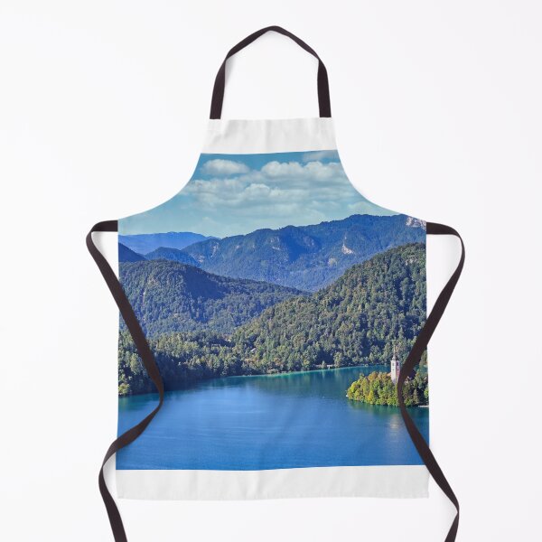 Item preview, Lake Bled with Church of the Assumption on the island in Slovenia designed and sold by goceris.