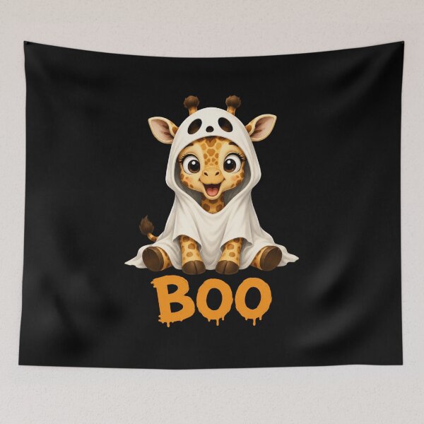 Item preview, Giraffe Boo Halloween designed and sold by TheEndDesign.