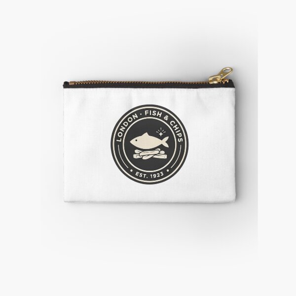 Item preview, London Fish & Chips Crest — Circular Badge Logo designed and sold by Shutter-Dragon.