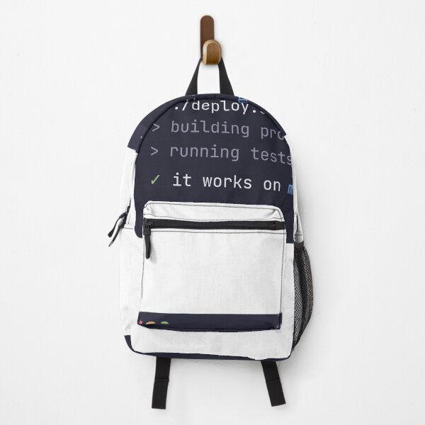 Item preview, It Works On My Machine - Funny Programmer Coding designed and sold by NorrStudio.