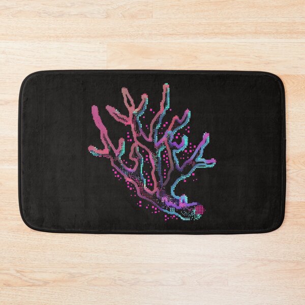 Item preview, Damaged Coral Reef: Digital Ocean designed and sold by RetroWaveArtCo.