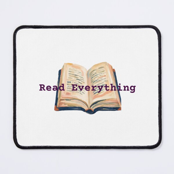 Item preview, Read Everything Book Lover Avid Reader Bookish Gift designed and sold by By The Moon.
