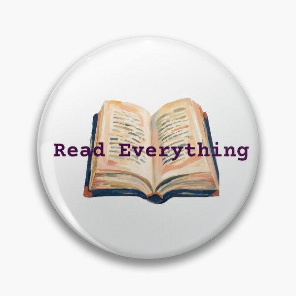 Item preview, Read Everything Book Lover Avid Reader Bookish Gift designed and sold by By The Moon.