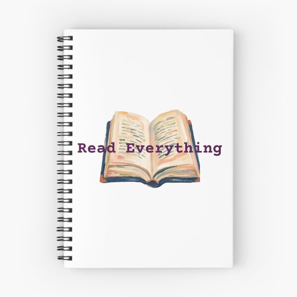 Item preview, Read Everything Book Lover Avid Reader Bookish Gift designed and sold by By The Moon.