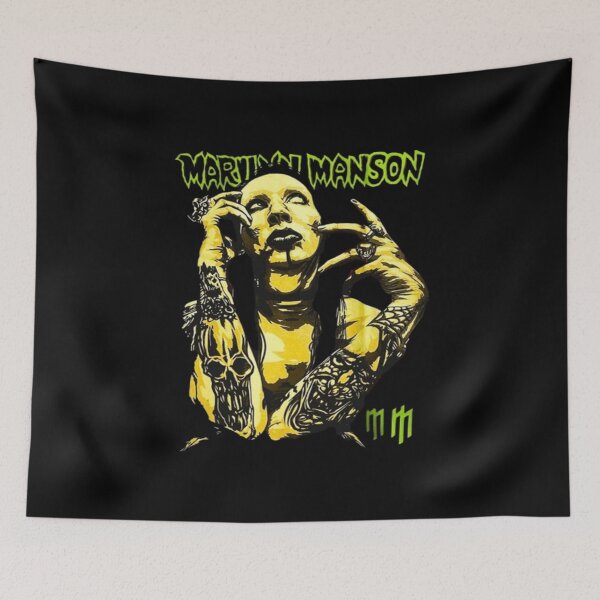 Item preview, Marilyn Manson Inspired Art designed and sold by SeagullArt.