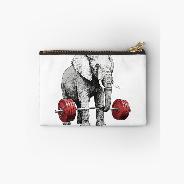 Item preview, Weightlifting Elephant designed and sold by PixelCatalyst.