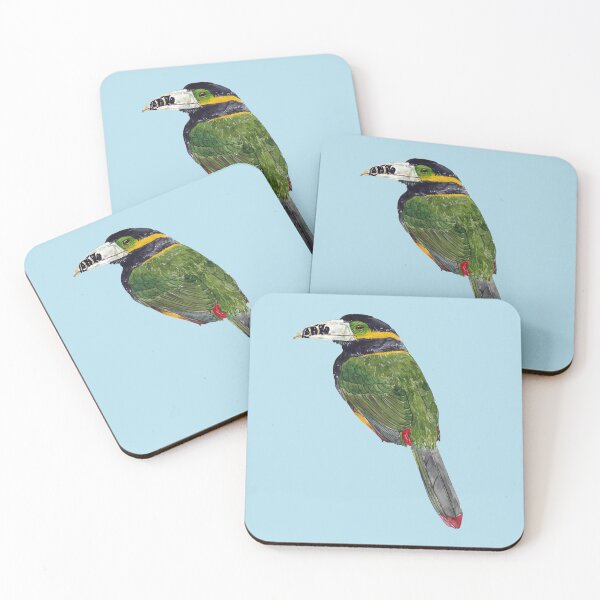 Item preview, SPOT BILLED TOUCANET- Selenidera maculirostris designed and sold by BEATRIZ ABAITUA.