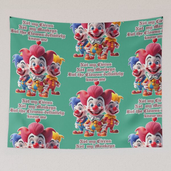 Item preview, Clowns Definitely Know Me! designed and sold by Vinaelly.