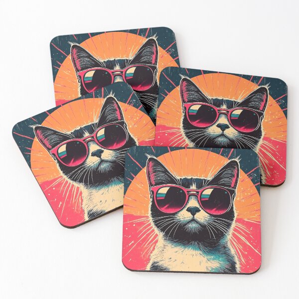 Item preview, Cat Wearing Sunglasses designed and sold by DGMaxShop.