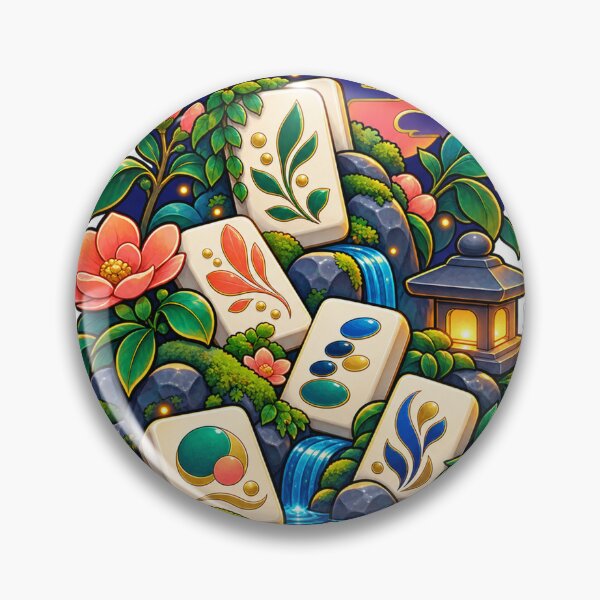 Item preview, Tile Garden at Dusk designed and sold by GraphycoPublish.