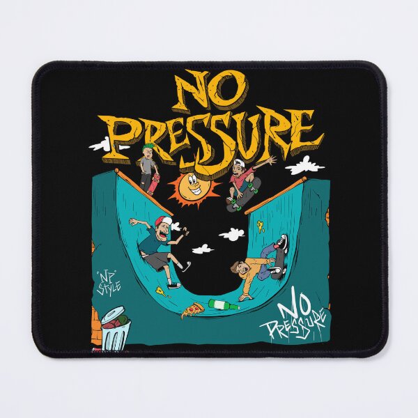 Item preview, No Pressure skateboard designed and sold by sanwr.