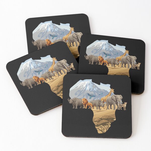 Item preview, African wildlife - visit Africa designed and sold by Wolagno.
