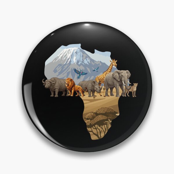 Item preview, African wildlife - visit Africa designed and sold by Wolagno.