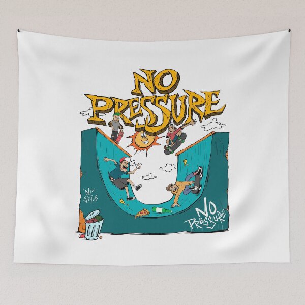 Item preview, No Pressure skateboard designed and sold by sanwr.