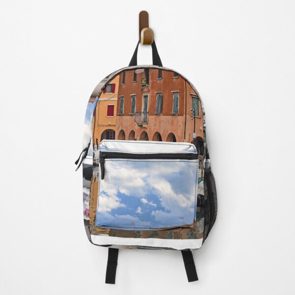 Item preview, Canal Vena with boats and colorful houses in Chioggia, Italy designed and sold by goceris.