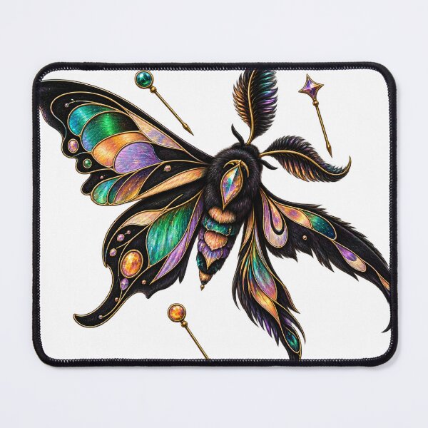 Item preview, Velvet Prism Moth Specimen designed and sold by GraphycoPublish.