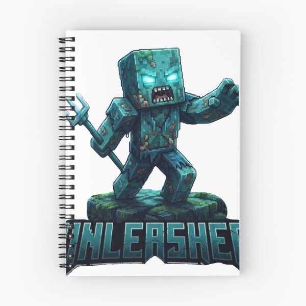 Item preview, Underwater Zombie Pixel Art Ocean Trident Warrior designed and sold by Pandora´s Box.