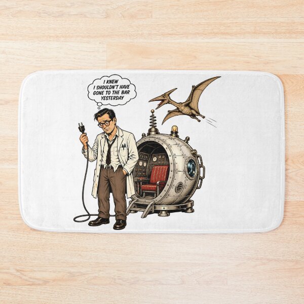 Item preview, Vintage Time Travel Humor designed and sold by TOMSZE.