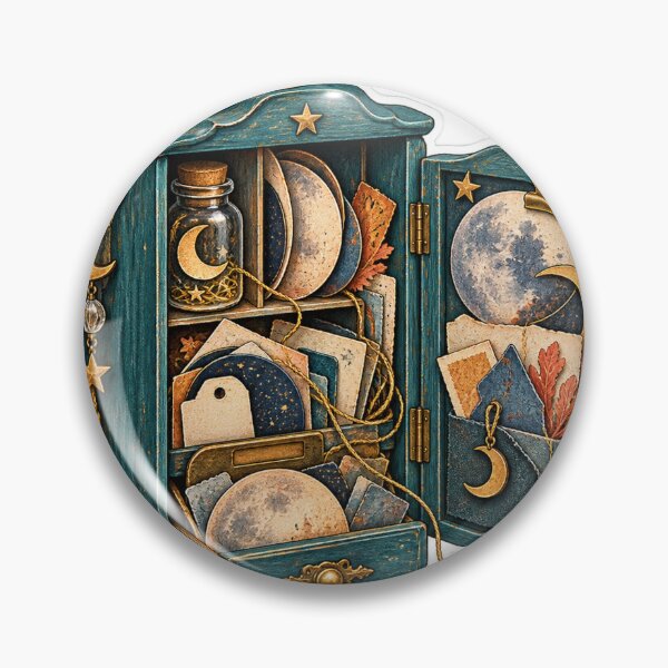 Item preview, Cabinet of Tiny Paper Moons designed and sold by GraphycoPublish.