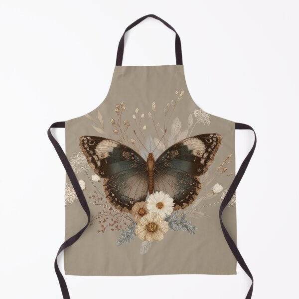 Artikelvorschau, Boho-Schmetterling – Botanischer Schmetterling im Cottagecore-Stil für Tierliebhaber entworfen und verkauft von ArtFairy38.
