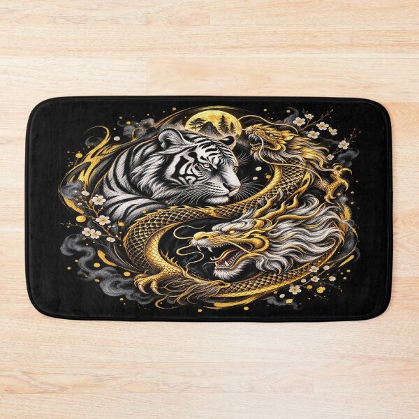 Item preview, Tiger and Dragon – Guardians of Yin and Yang designed and sold by TroviTutto.