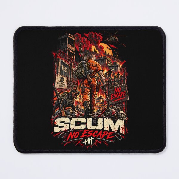 Item preview, SCUM No Escape designed and sold by Gabriela Mihai.