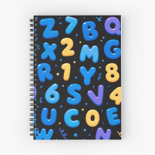Item preview, Colorful 3D Alphabet & Numbers – Playful Learning Pattern designed and sold by IMuDesigner.