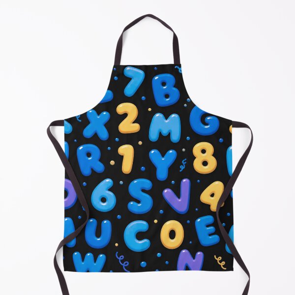 Item preview, Colorful 3D Alphabet & Numbers – Playful Learning Pattern designed and sold by IMuDesigner.