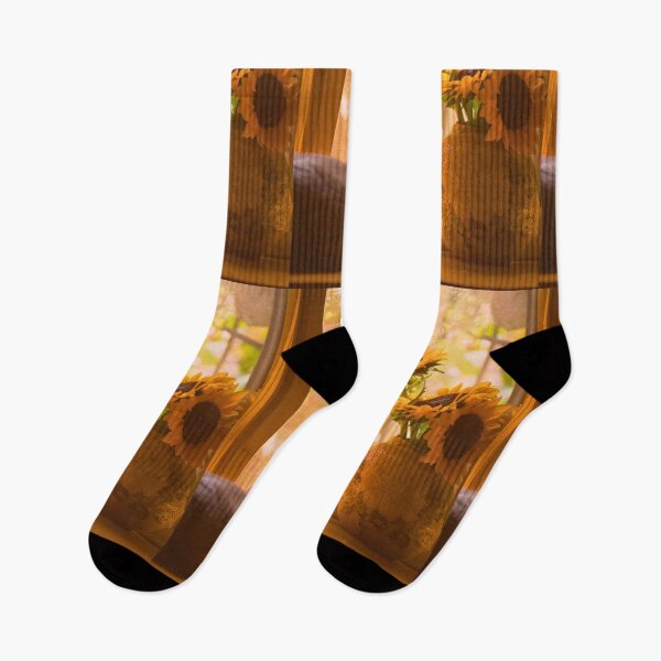 Item preview, Golden Hour Sunflower Cat designed and sold by Shambhavi_Studio.