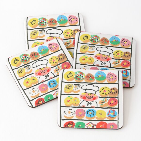 Item preview, Donouts Rising Behind the Counter designed and sold by Print Fiction.