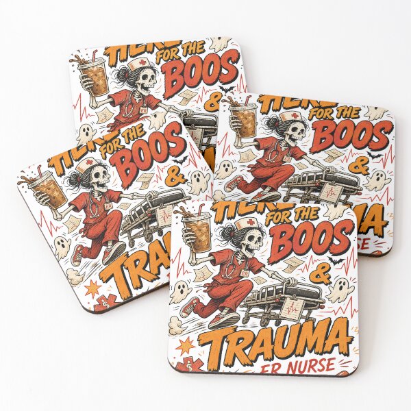Item preview, Funny Emergency ER Nurse Halloween Spooky Season designed and sold by ice-apparel.