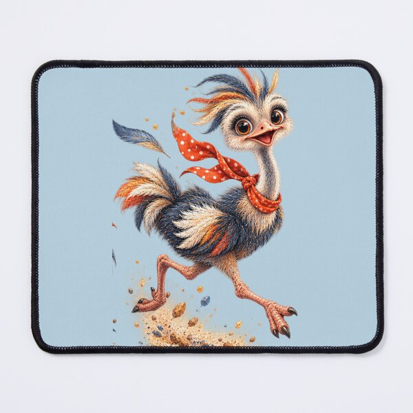 Item preview, Funny Little Ostrich designed and sold by PrintGo26.